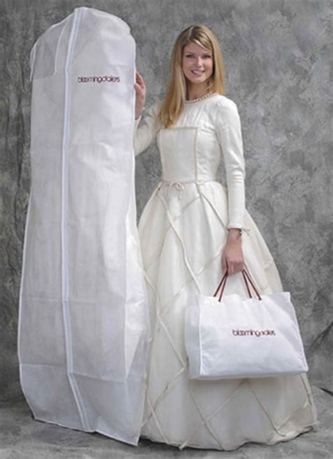 bag for wedding dress.